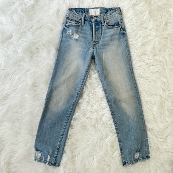 Mother Superior The Tomcat High Rise in The Confessions distressed ankle crop 24 - Picture 4 of 13